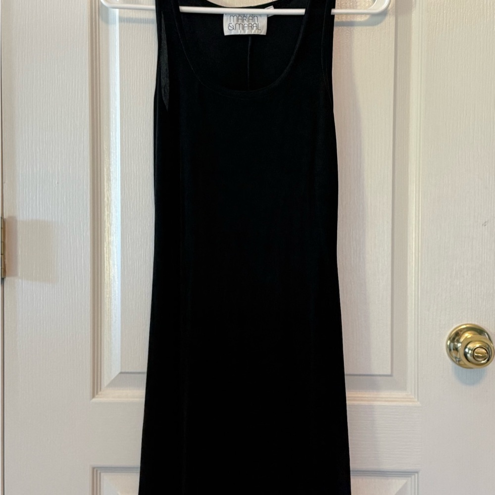 Chic Black Sleeveless Mini Dress